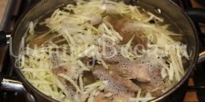 Рецепт домашнего борща с говядиной