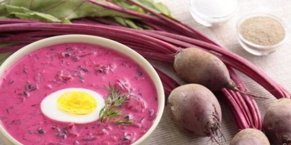 Как приготовить холодный борщ из свеклы