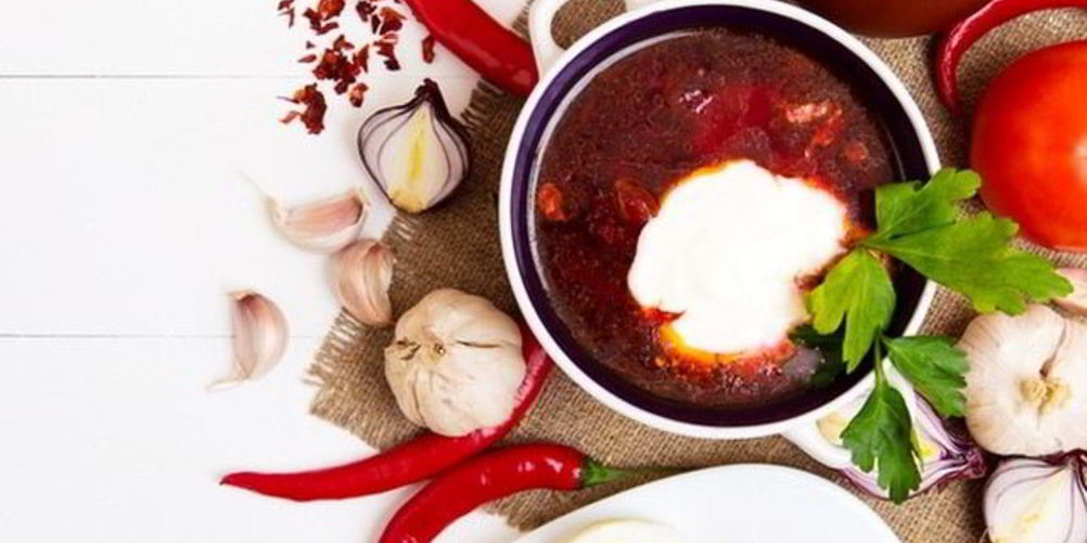 Как приготовить холодный борщ с копченой треской