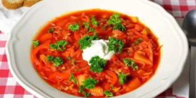 Рецепт настоящего борща