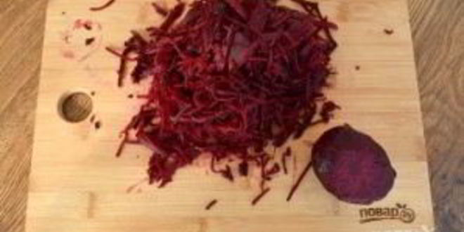 Рецепт свеклы на зиму для борща