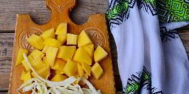 Рецепт украинского борща со свеклой