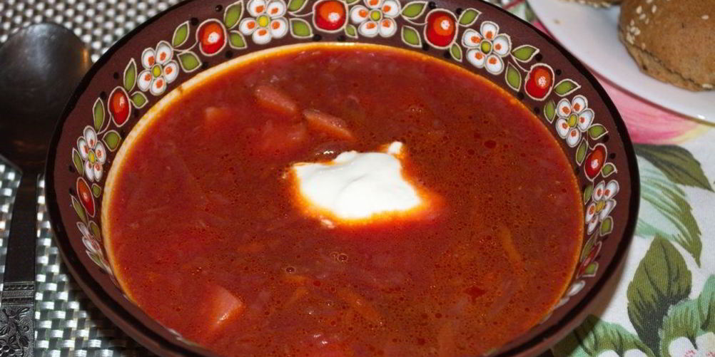 Как приготовить вкусный борщ с курицей