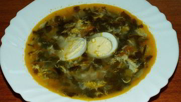 Рецепт Вкусного зеленого борща со щавелем