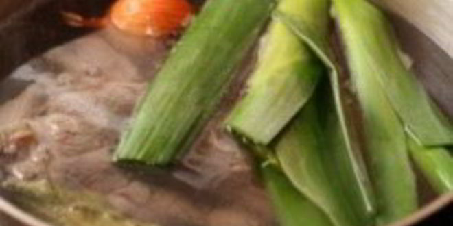 Рецепт бульона из говядины на кости