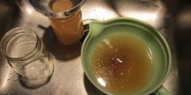 Рецепт бульона из куриных лапок