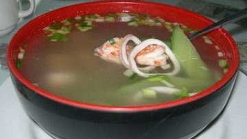 Рецепт Бульона из сушеных трепангов и курицы