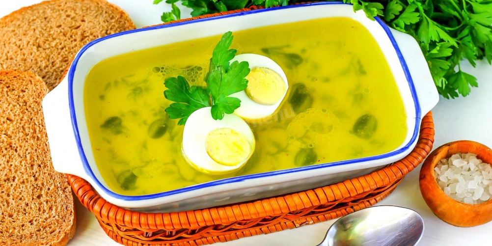 Как приготовить бульон с яйцом