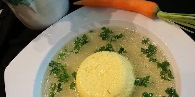 Рецепт куриного бульона с клецками