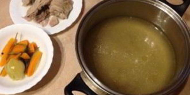 Рецепт куриного бульона с яйцом