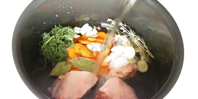 Рецепт куриного бульона в мультиварке