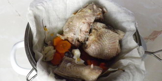 Рецепт куриного бульона в мультиварке