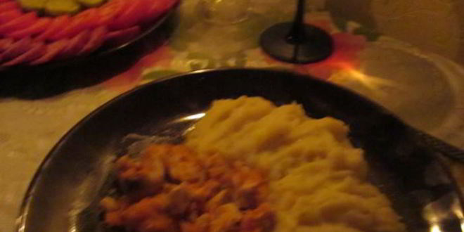 Рецепт курицы тушеной с морковью в бульоне