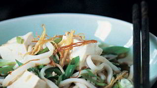 Рецепт Лапши удон на имбирном бульоне