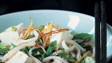 Рецепт Лапши удон на имбирном бульоне