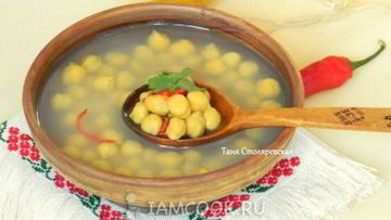 Рецепт Нутового супа на курином бульоне