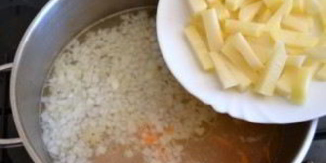 Рецепт супа на курином бульоне