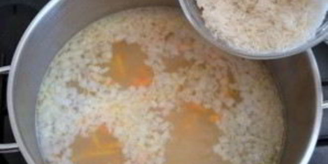 Рецепт супа на курином бульоне