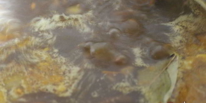 Рецепт супа с сушеными грибами и лапшой на курином бульоне