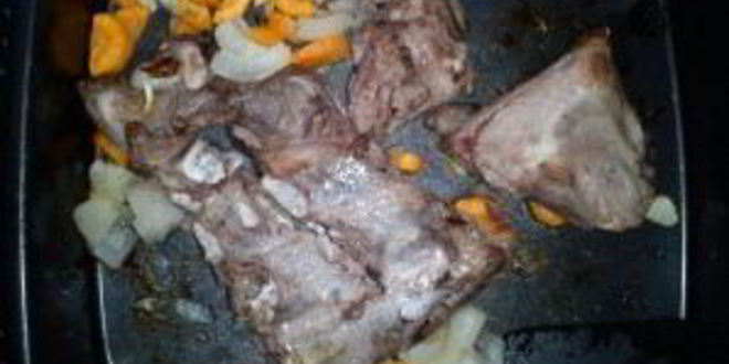 Рецепт свиного бульона