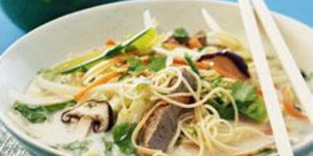 Как приготовить тайский говяжий бульон с лапшой