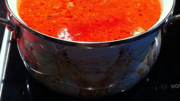 Рецепт Вкусного Борща на говяжьем бульоне