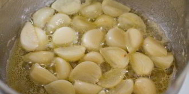 Рецепт чесночного крема-супа с лисичками