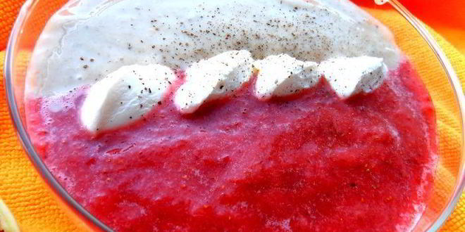 Рецепт десертного супчика