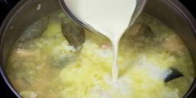 Рецепт финского супа из лосося со сливками