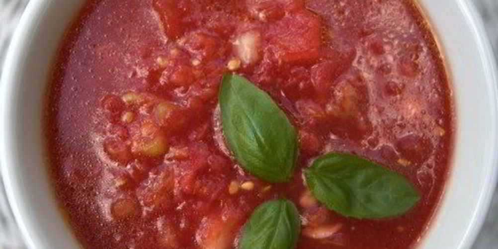 Как приготовить арбузного гаспачо с базиликом