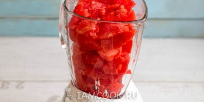 Рецепт арбузного гаспачо