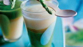 Рецепт Гаспачо из спаржи