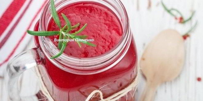 Рецепт гаспачо из свеклы