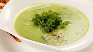 Рецепт Гаспачо на курином бульоне