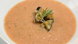 Рецепт Гаспачо с баклажанами