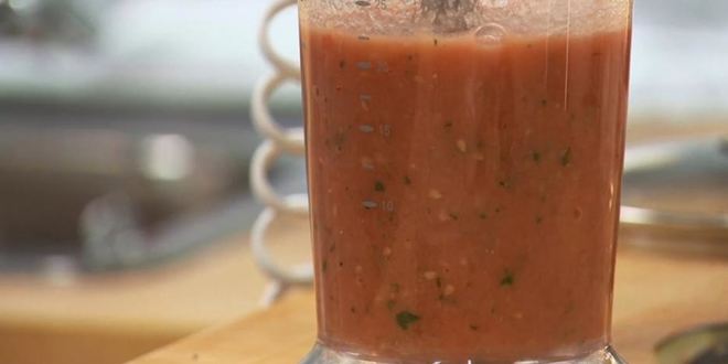 Рецепт гаспачо с баклажанами