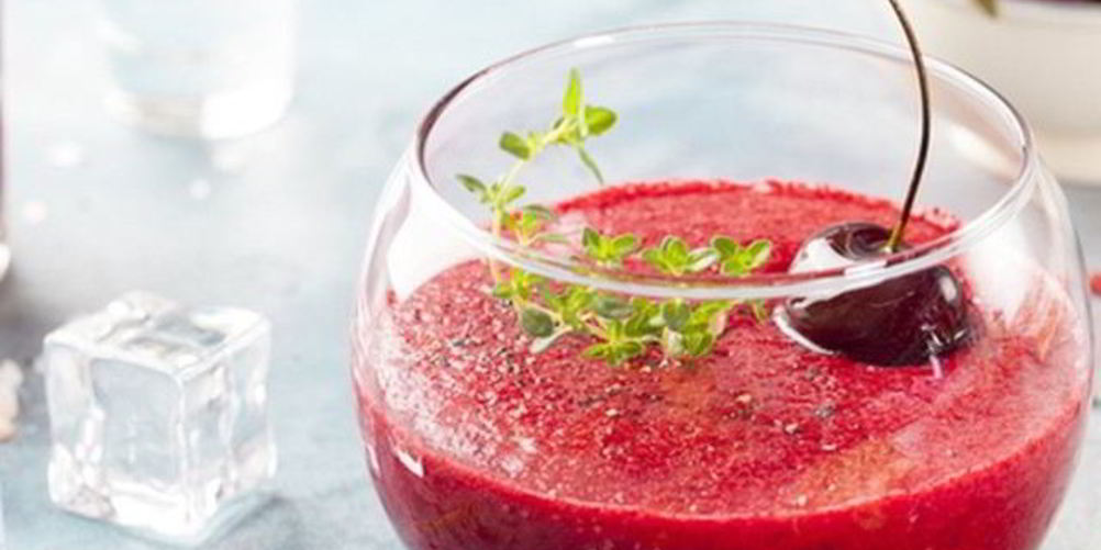 Как приготовить гаспачо с черешней