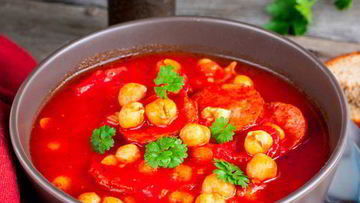 Рецепт Гаспачо с чоризо