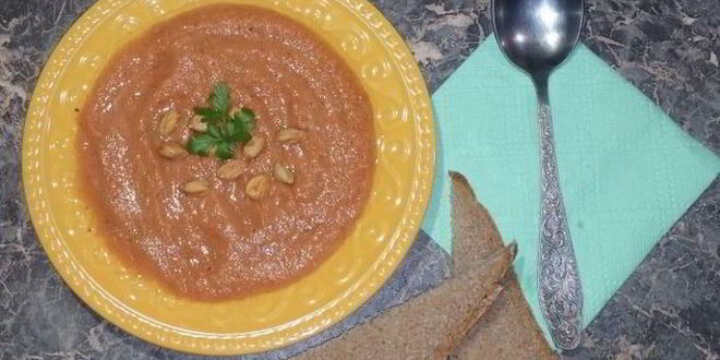 Рецепт гаспачо с фундуком