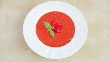 Рецепт Гаспачо с клубникой
