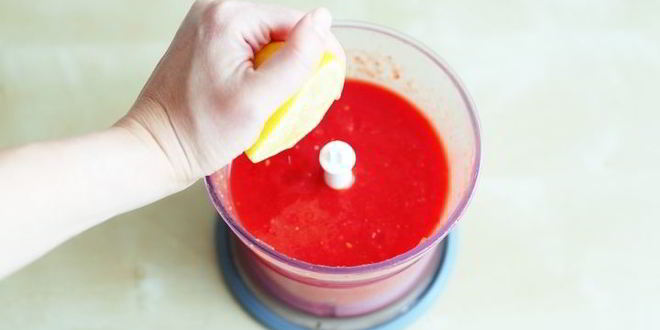 Рецепт гаспачо с клубникой