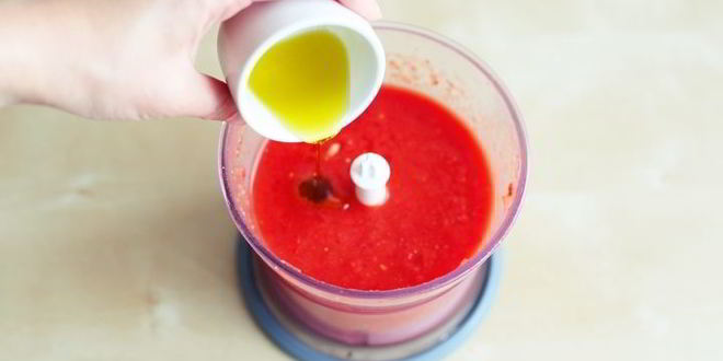 Рецепт гаспачо с клубникой