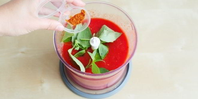 Рецепт гаспачо с клубникой