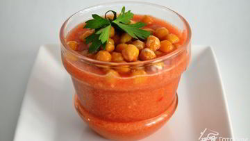 Рецепт Гаспачо с нутом