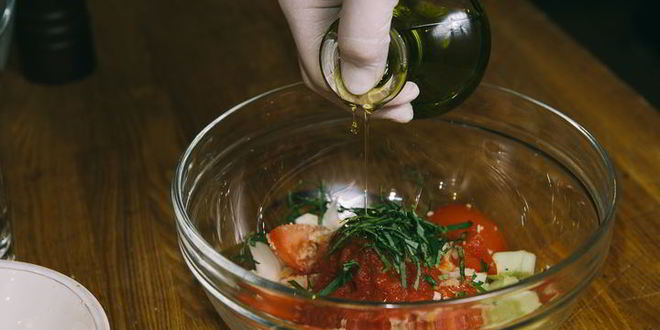 Рецепт гаспачо с сорбетом из томатов