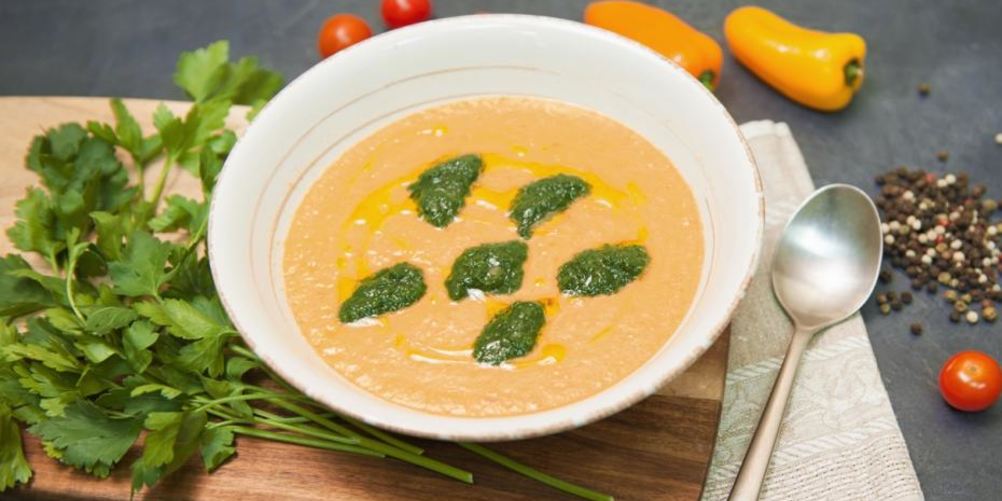 Как приготовить гаспачо с зелеными глазами