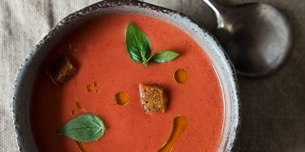 Как приготовить клубничного гаспачо