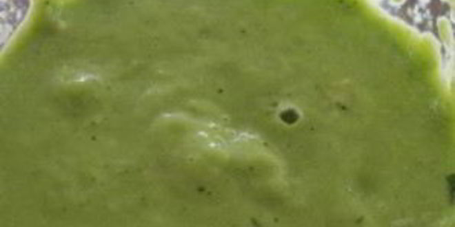 Рецепт зеленого гаспачо для сыроедов