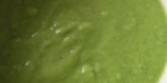 Рецепт зеленого гаспачо для сыроедов