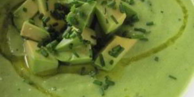 Рецепт зеленого гаспачо для сыроедов